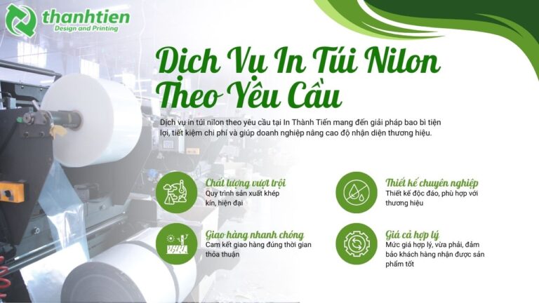Xưởng in túi ni lông giá rẻ tphcm