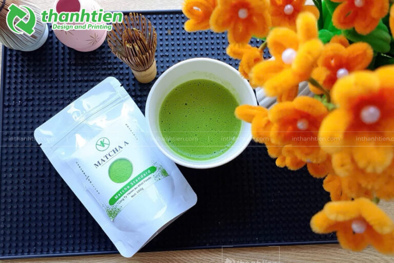 Mẫu túi đựng bột matcha đẹp