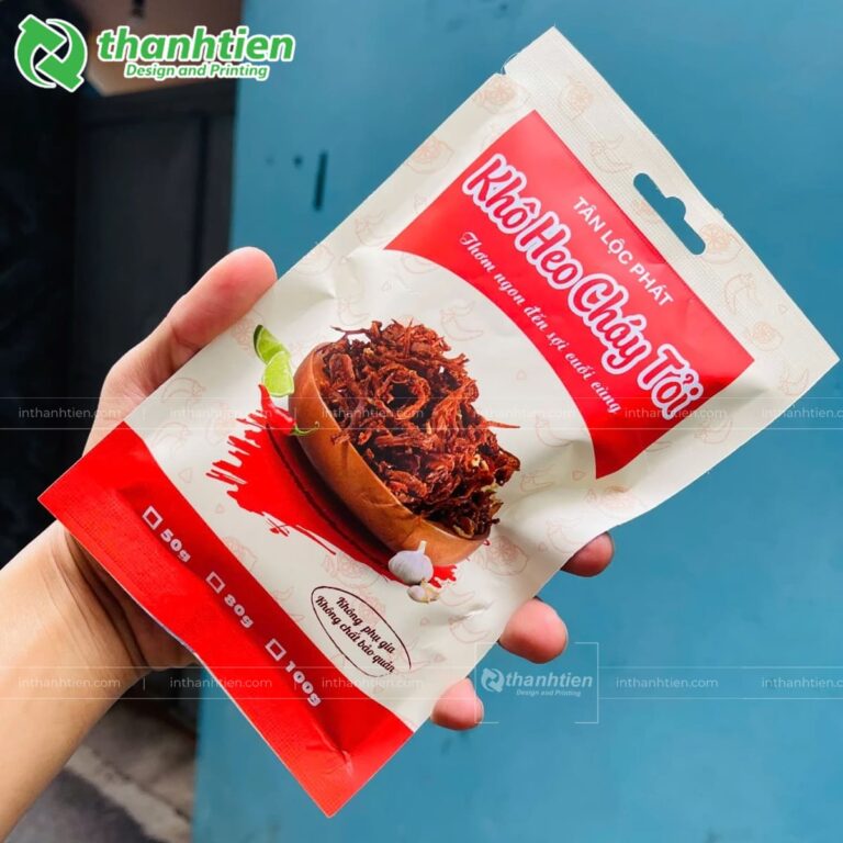 Túi 4 biên đựng khô heo