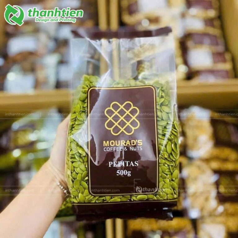 Túi xếp hông đựng hạt bí