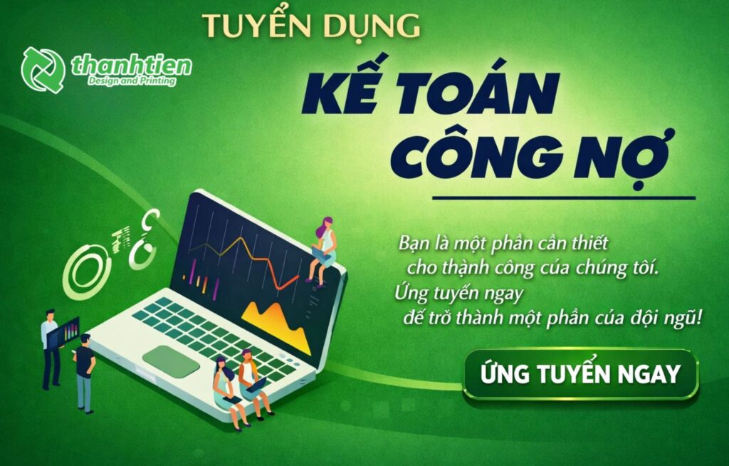 Tuyển dụng kế toán công nợ