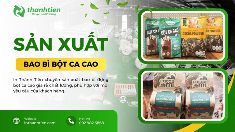 Xưởng bao bì bột ca cao