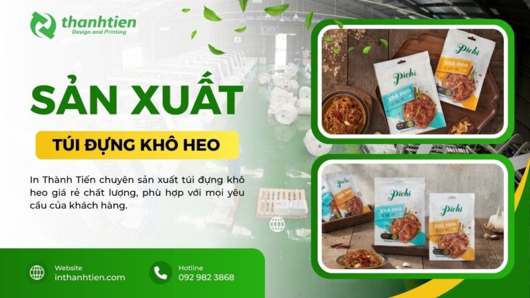 Xưởng túi đựng khô heo