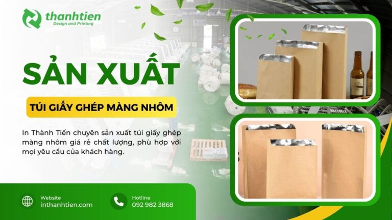 Xưởng túi giấy ghép màng nhôm