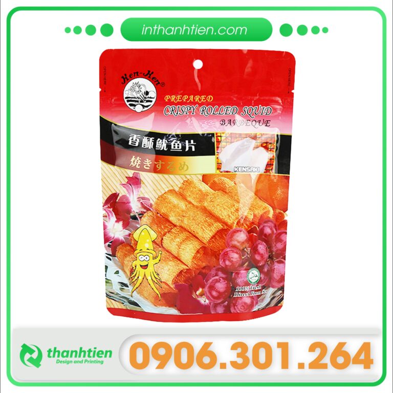 Bao bì đựng khô mực