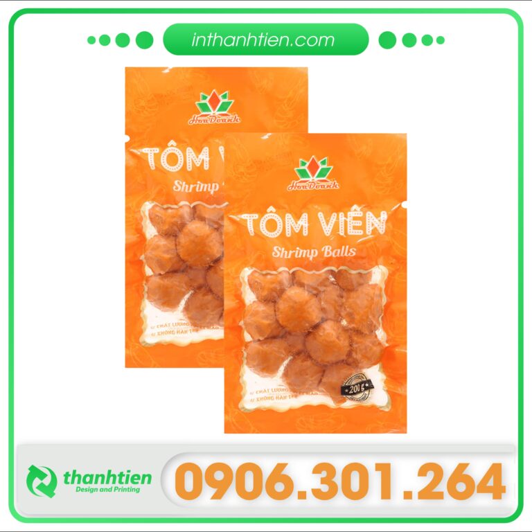 bao bì tôm viên chiên