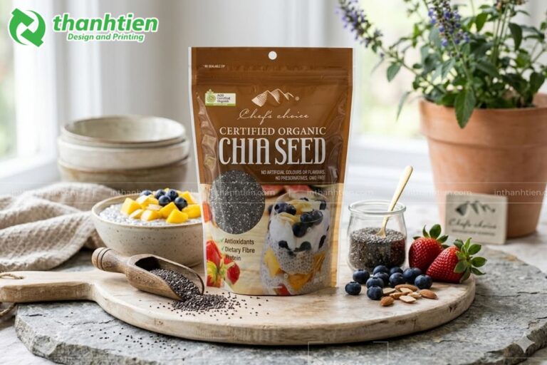 In ấn bao bì đựng hạt chia