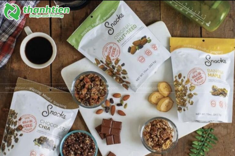 In ấn bao bì đựng hạt dinh dưỡng