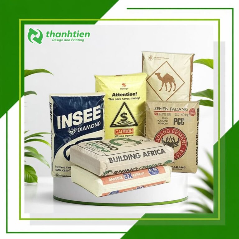 Mẫu bao bì pp dệt