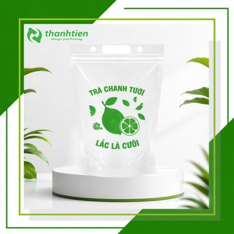 Thumnail túi zip trà chanh