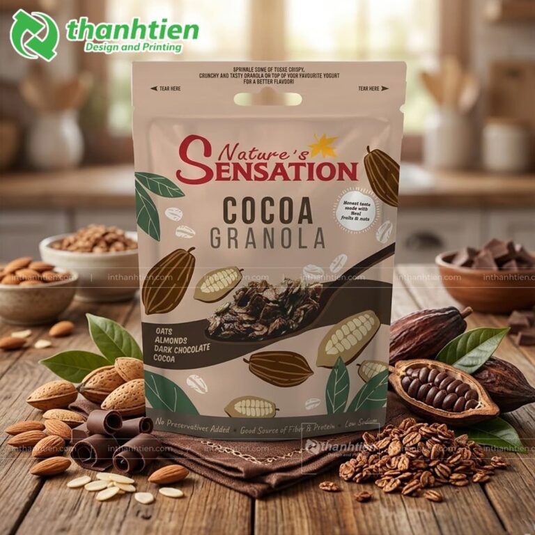 Túi đựng hạt dinh dưỡng đục lỗ treo