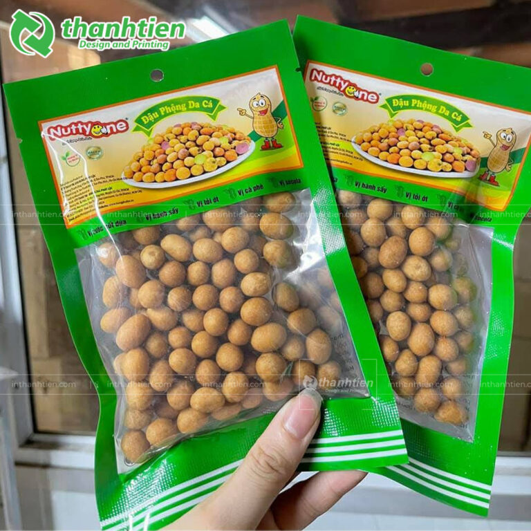Túi ép biên đựng đậu phộng