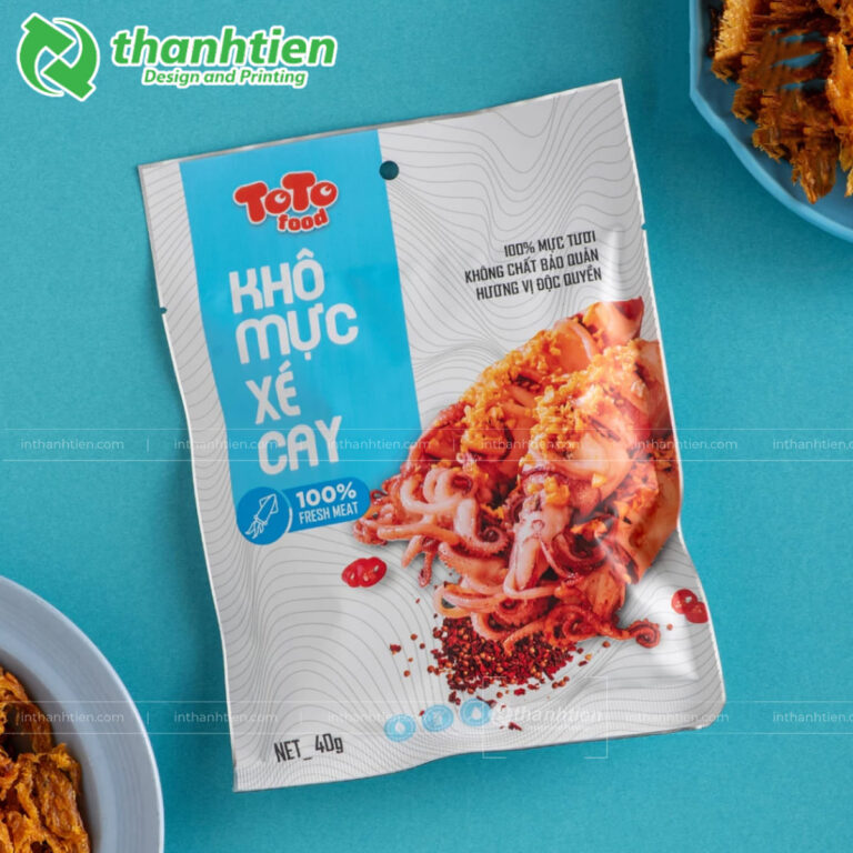 Túi ép biên đựng khô mực