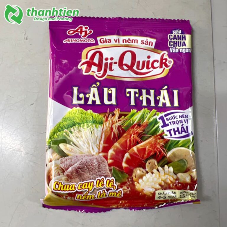 Túi hàn lưng đựng bột lẩu thái