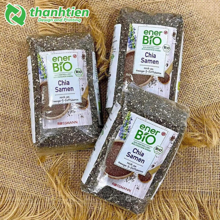 Túi hàn lưng xếp hông đựng hạt chia
