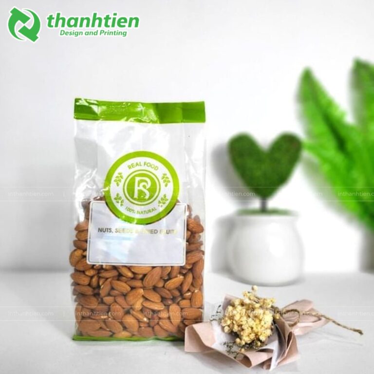 Túi hàn lưng xếp hông đựng hạt dinh dưỡng