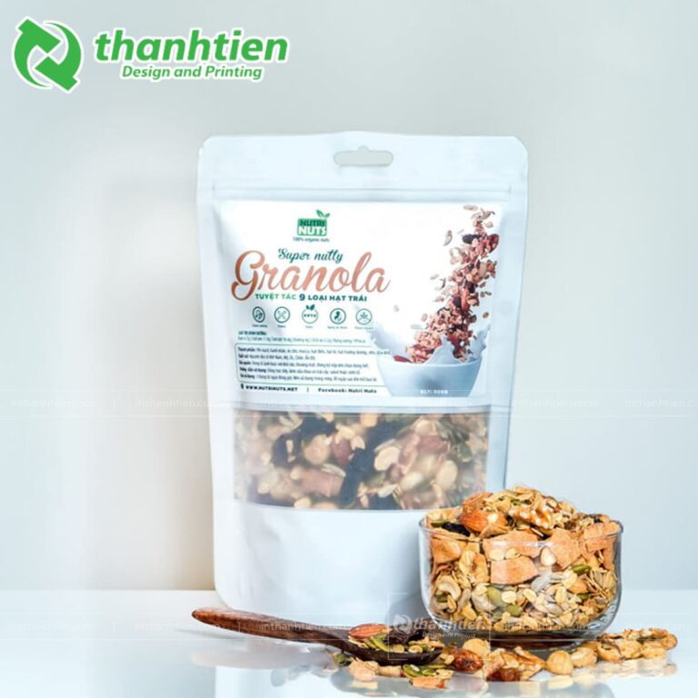 Túi zip đựng hạt dinh dưỡng