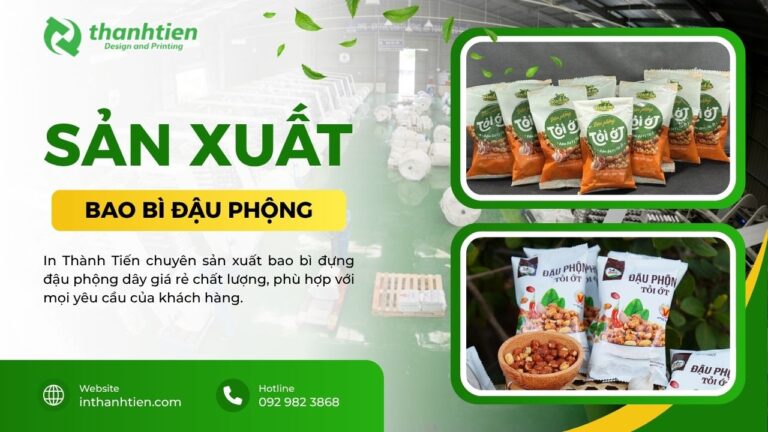 Xưởng bao bì đậu phộng