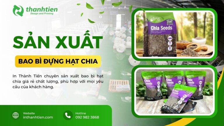 Xưởng bao bì hạt chia