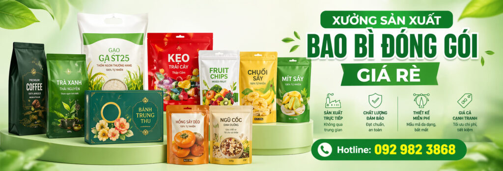 Xưởng sản xuất bao bì đóng gói tphcm