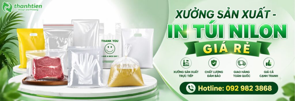 Xưởng sản xuất in túi nilon tphcm