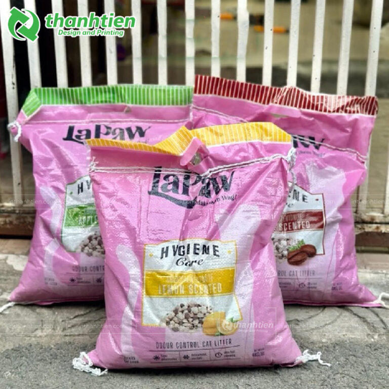 Bao pp dệt đựng cát mèo