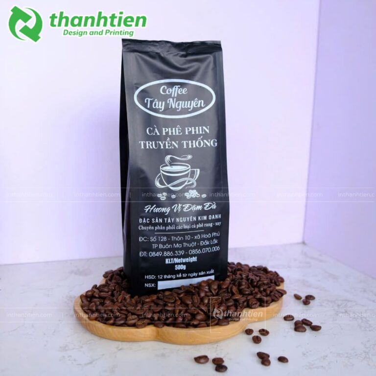 In bao bì 4 cạnh đẹp
