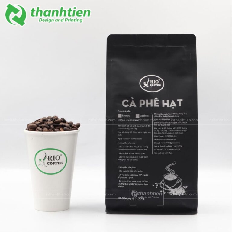 Mẫu túi 4 cạnh in đẹp