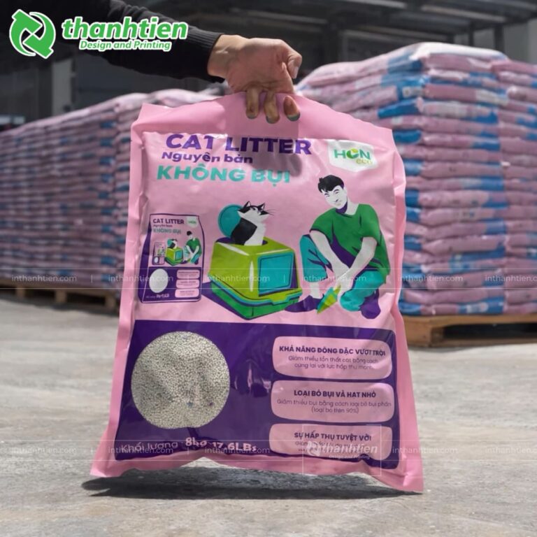 Túi đựng cát mèo đục lỗ treo