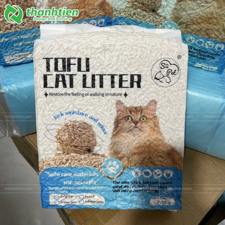 Túi đựng cát mèo hút chân không