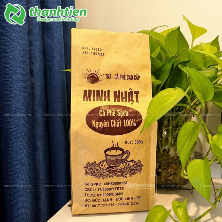 Túi giấy kraft 4 biên