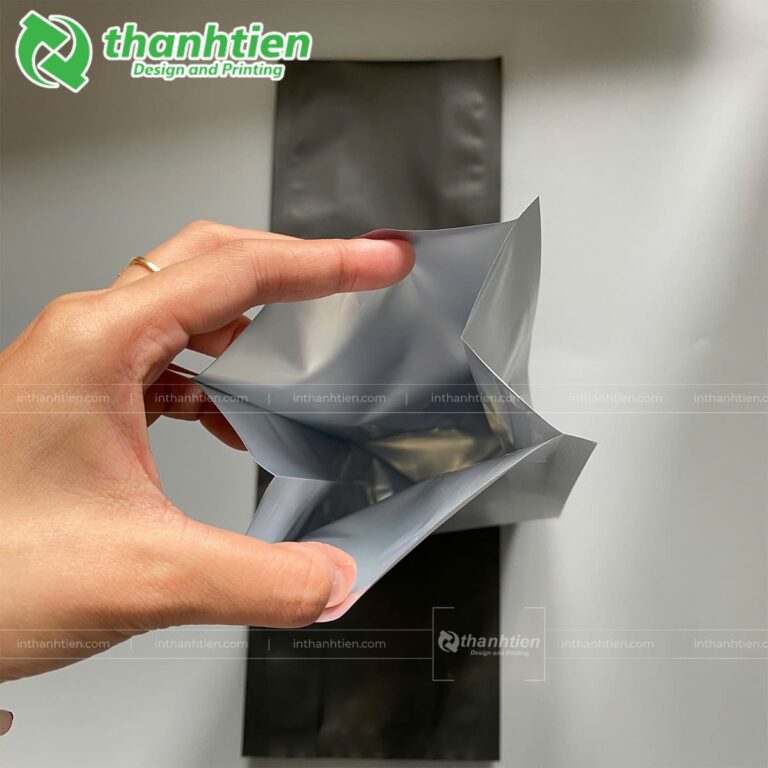 Túi nhôm 4 cạnh trơn