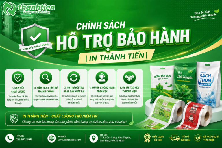 Chính sách hỗ trợ bảo hành thành tiến