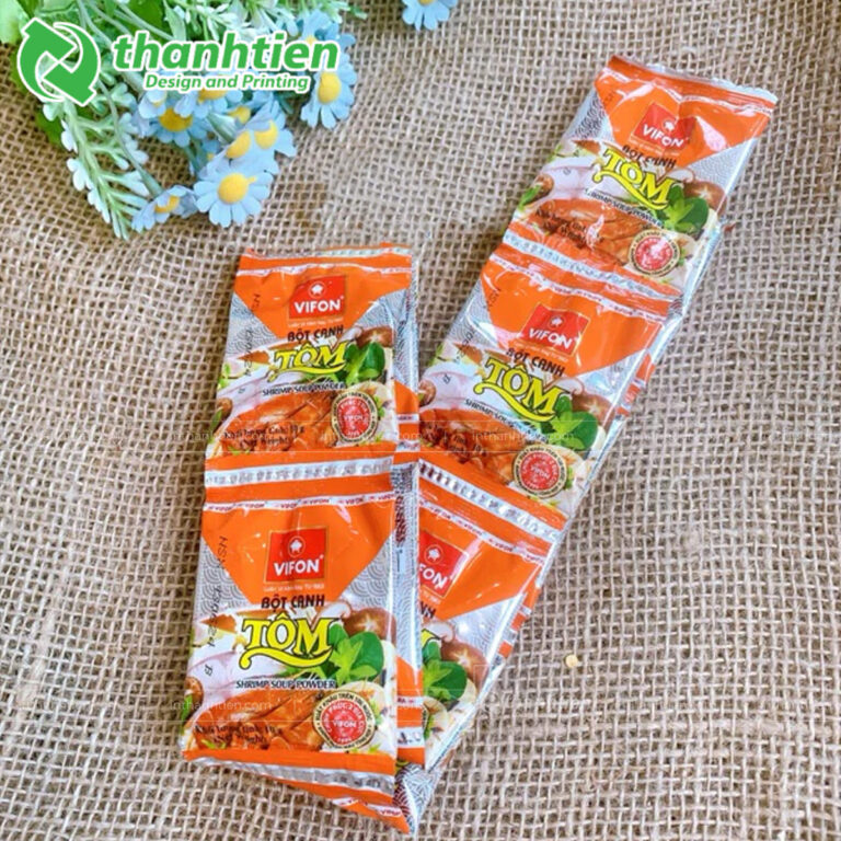 Túi cuộn xé đựng bột canh