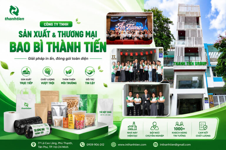 Công ty sản xuất thương mại bao bì thành tiến