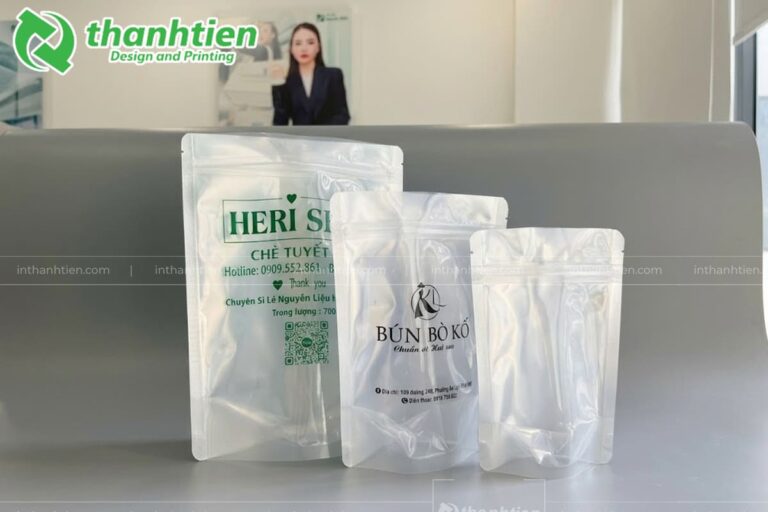 In túi zipper ghép chất lượng