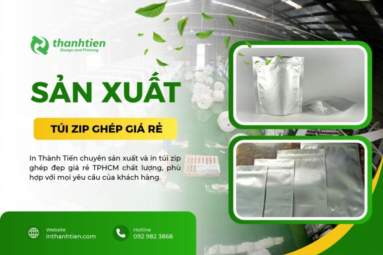 Sản xuất túi zip ghép tphcm