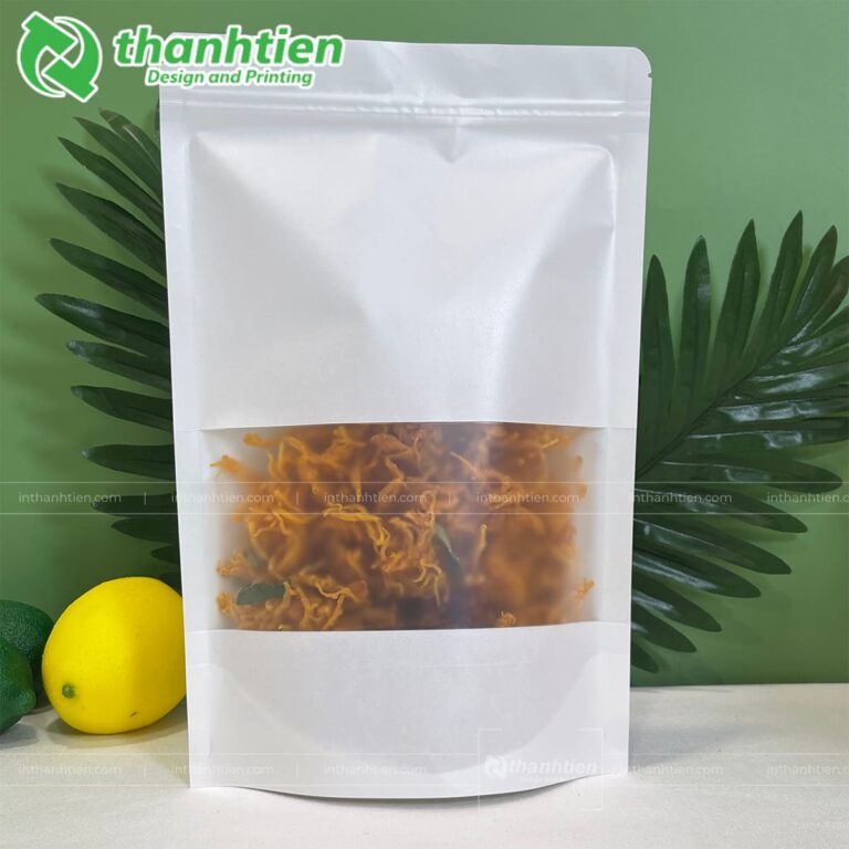 Túi zipper ghép đựng khô gà