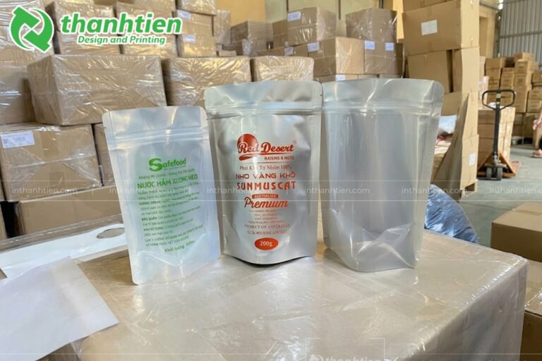 Túi zipper ghép màng phức hợp