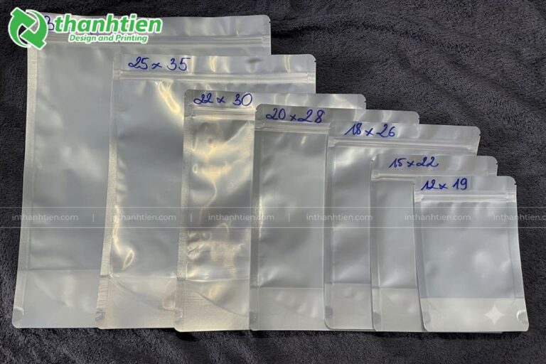 Xưởng sản xuất túi zipper ghép giá sỉ tại TPHCM
